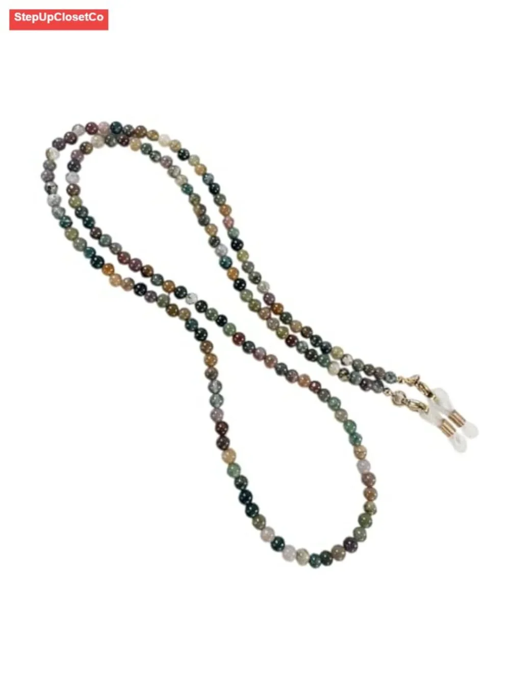Natural Stone Beaded Eyeglass Chain Glasses Retainer Lanyard 29